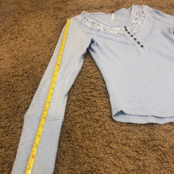 Free people lace Henley - Picture 12 of 13